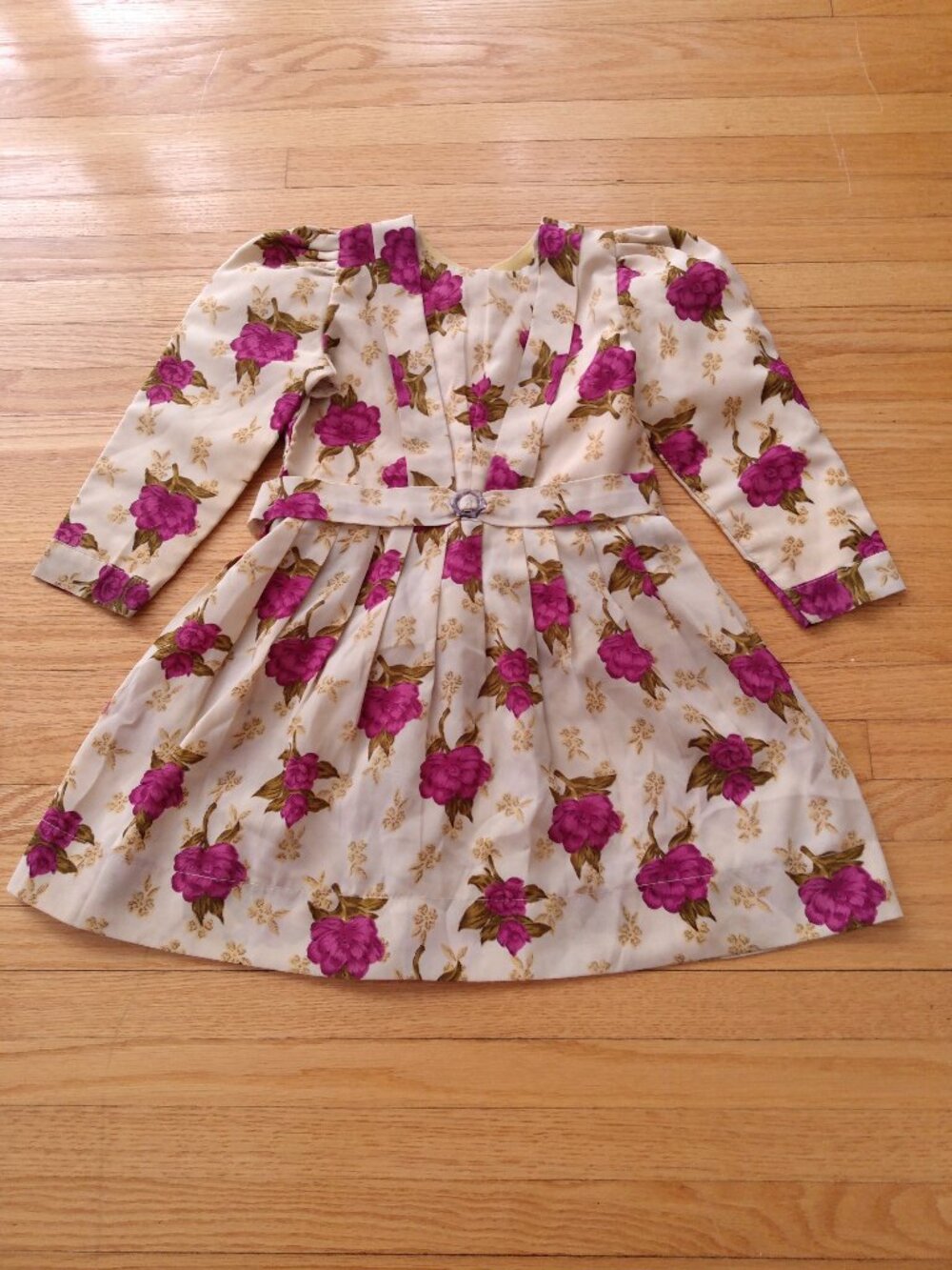 Vintage Girl's Handmade Mennonite Prairie Dress 24" Chest Old Colony Mexican